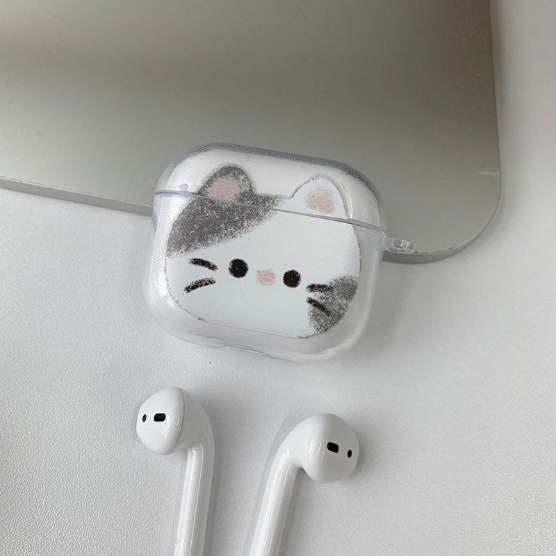 Sketch Some Cat COCO AirPods Case_Jelly