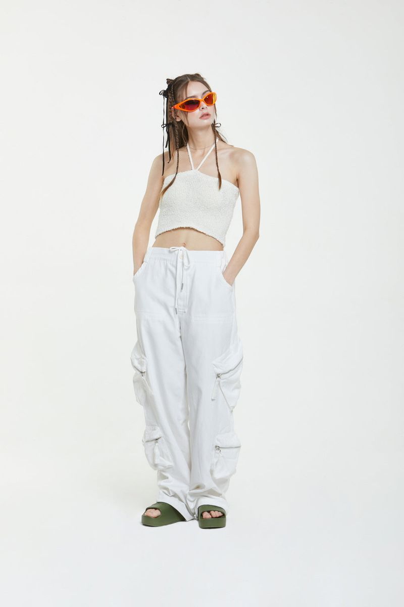 FANCY HALTER TOP