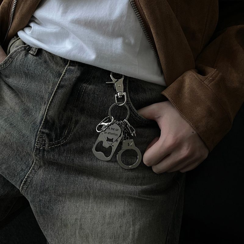 COZINESS（コジネス）の「BYATENTING Pick Bartle Surgical Steel Keyring（Toys/Key Holders）」