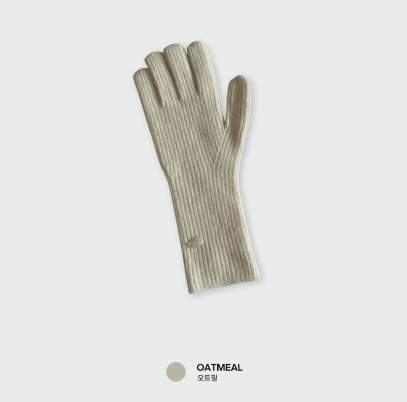 Loweller Wool Blend Daily Ribbed Gloves