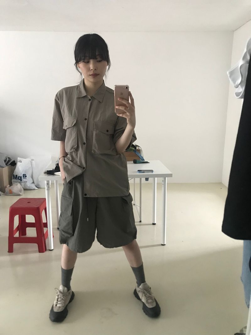 Hunting half cargo pants