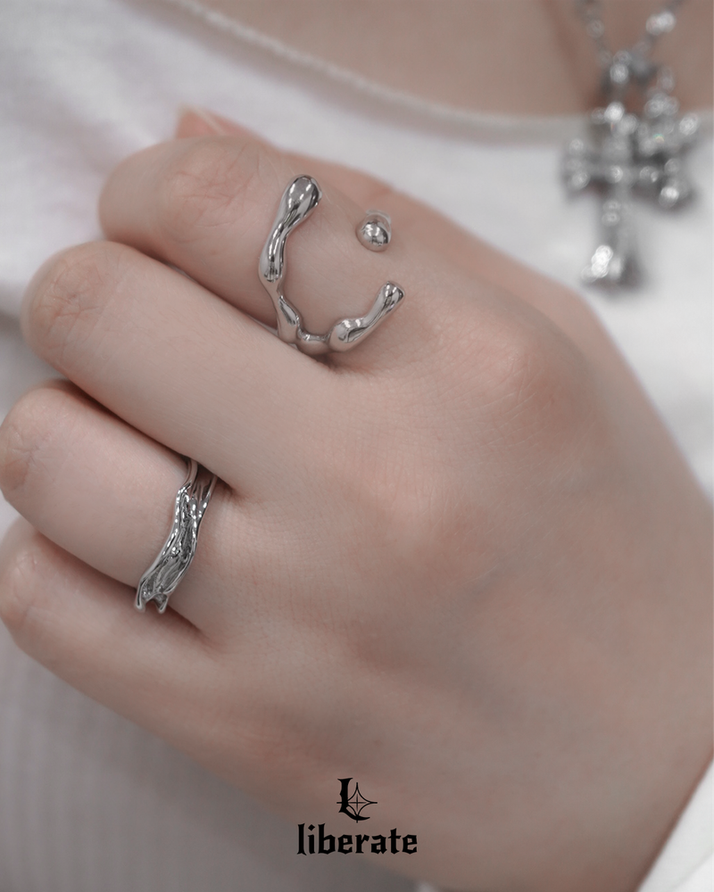 liberate（リベレイト）の「Simple Wave Ring（Accessories）」