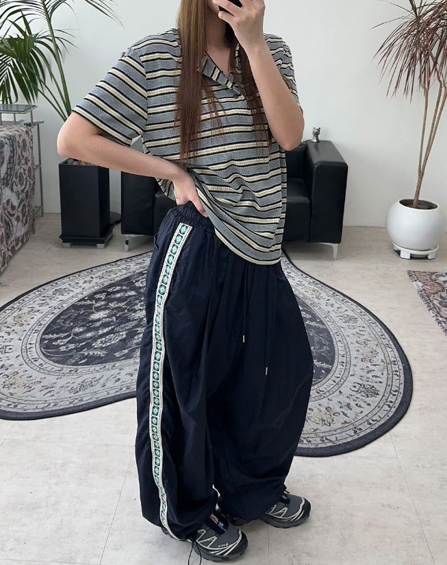 The Ken Ethnic Track Nylon Pants
