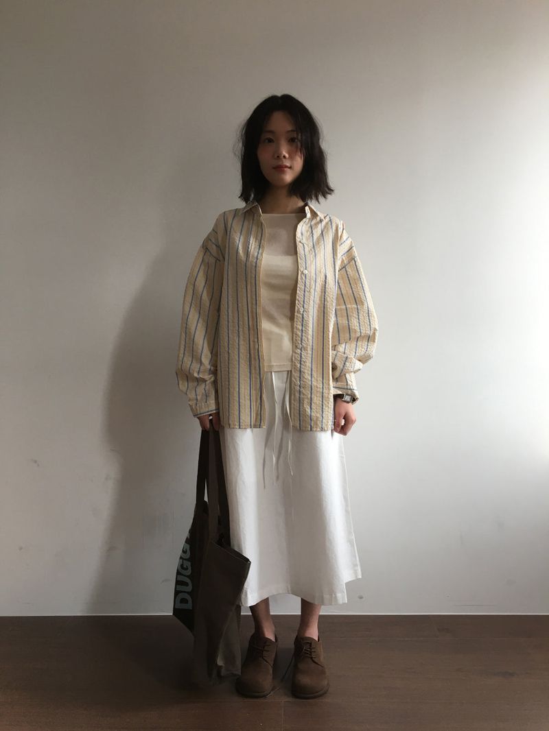 Para string long skirt (2color)