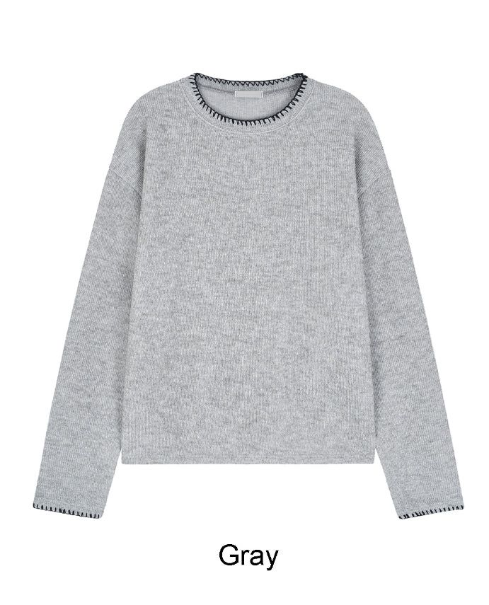 Ruben Stitch Knit Long Sleeve
