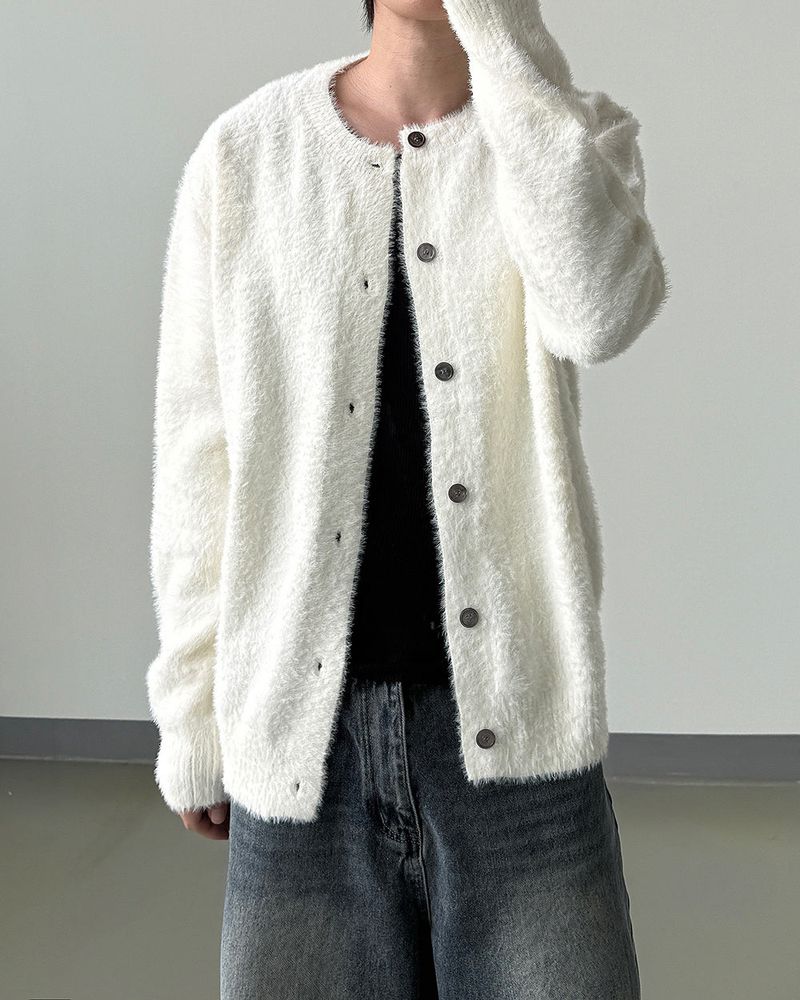 Halo Angora Round Cardigan