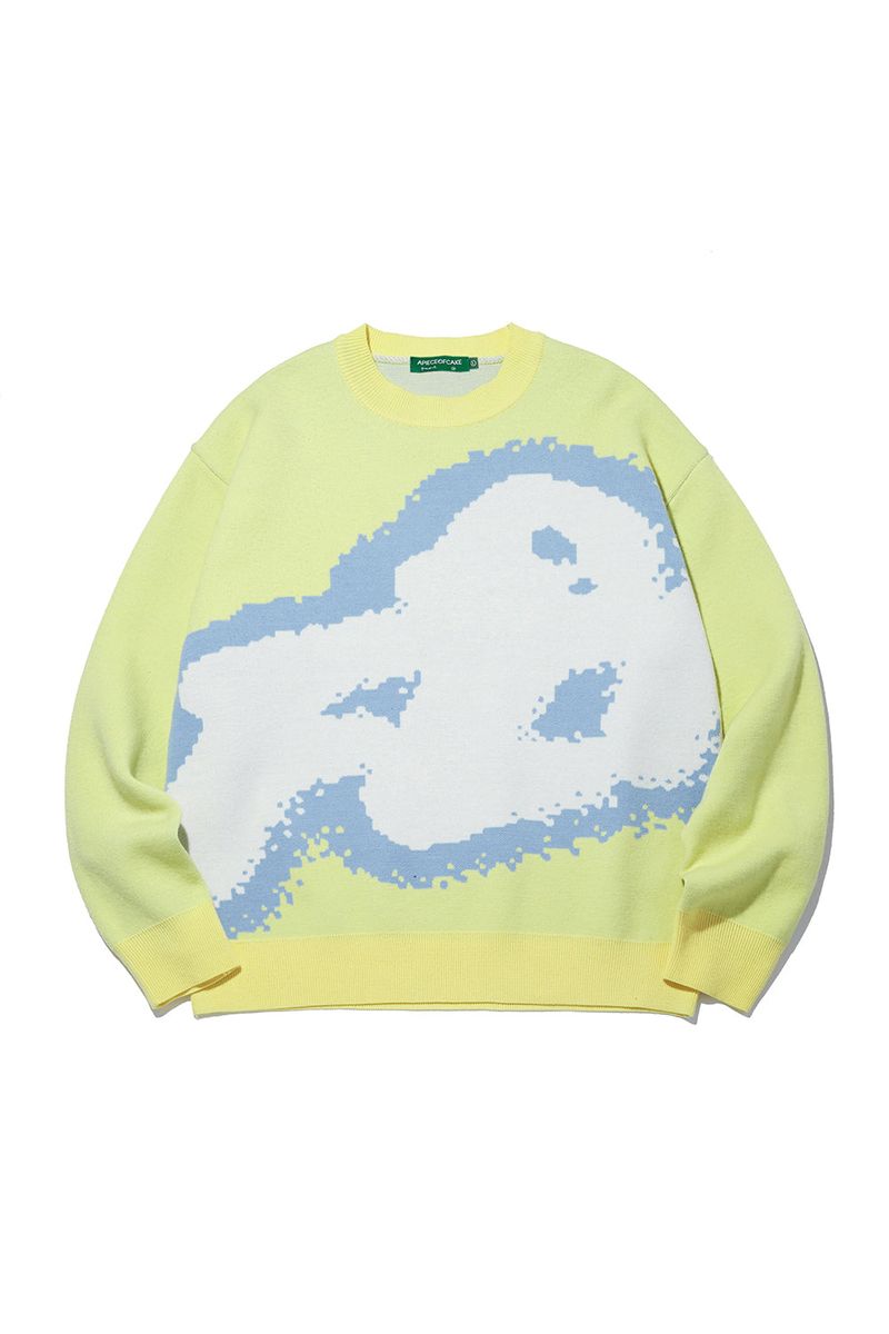 FLIP Jacquard Knit_Lemon