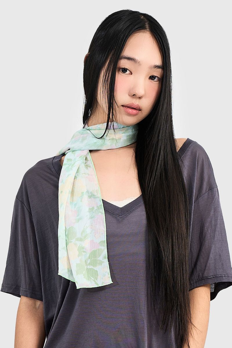 Raucohouse（ラウコハウス）の「ブルーム シフォン スカーフ（ファッション小物）」