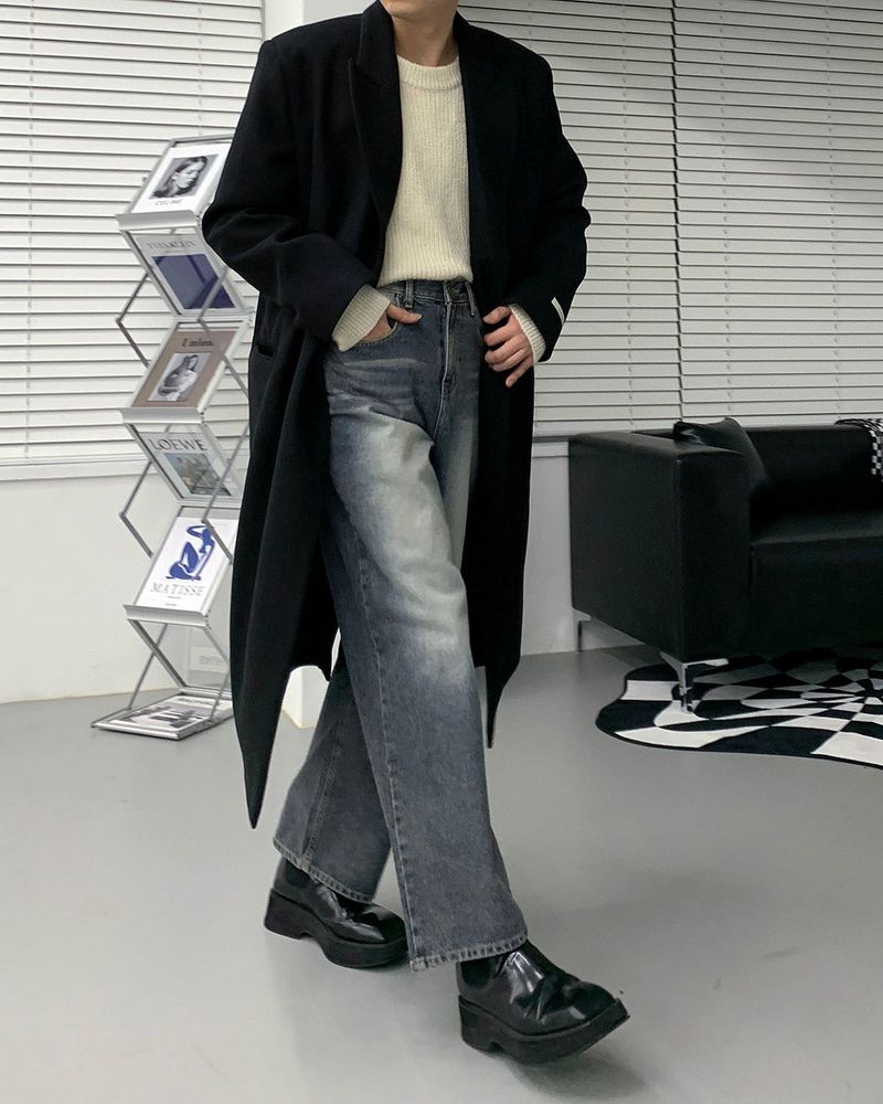 YM Philip Double Wool Coat (2 colors)