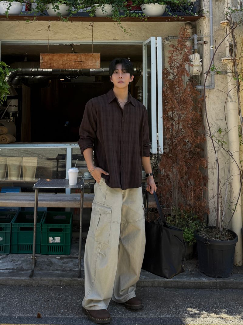 Mark deep check shirt