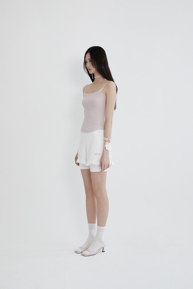 Frill lace Sleeveless (PINK)
