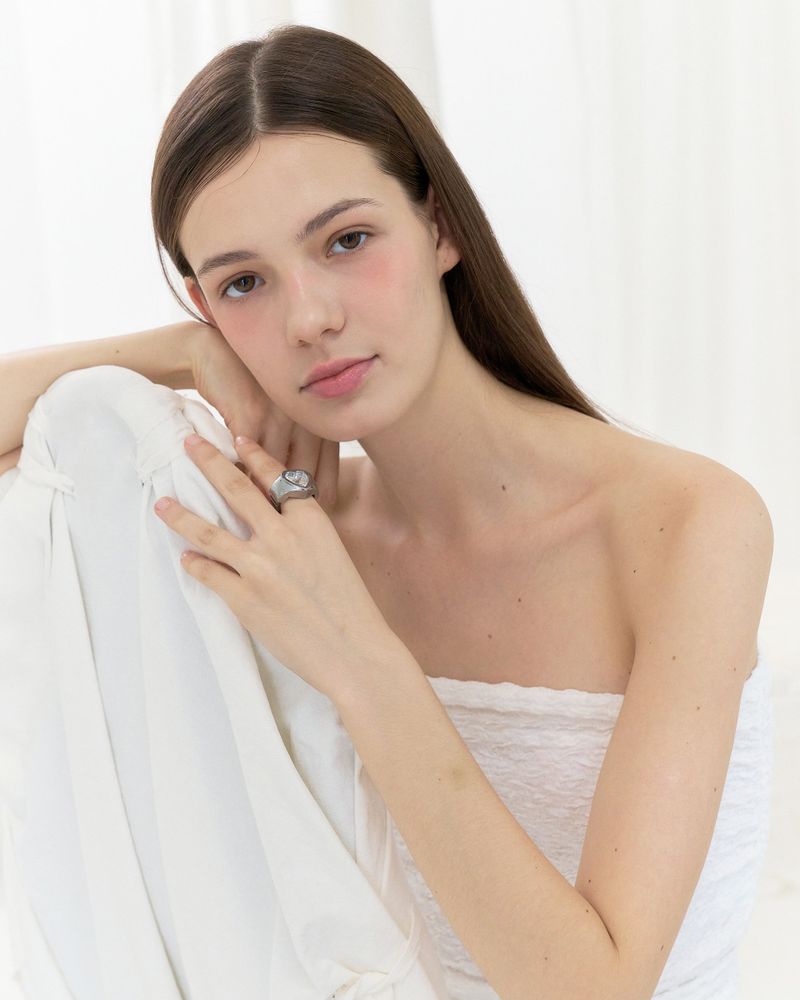 Heart Signet Ring Watch