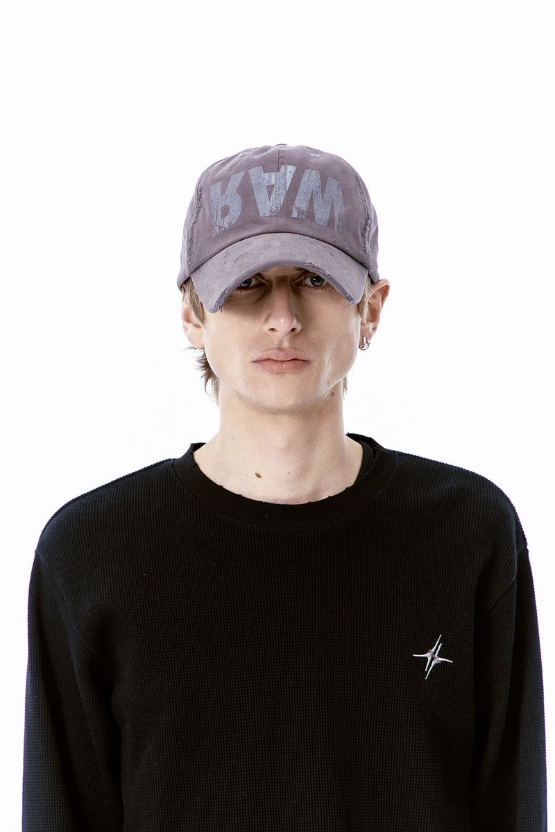 ETCE（イーティーシーイー）の「RAW BALL CAP (GRAY)（Hats）」