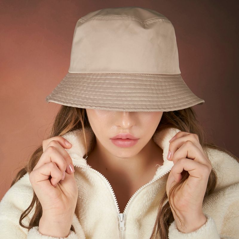 Poly bucket hat