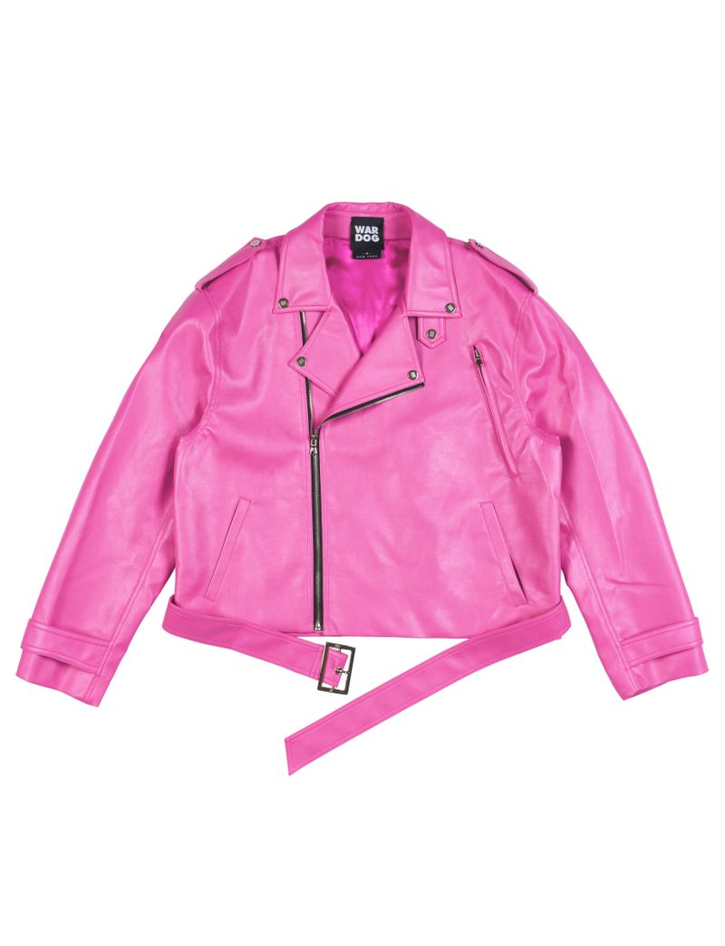 Faux Leather Biker Jacket