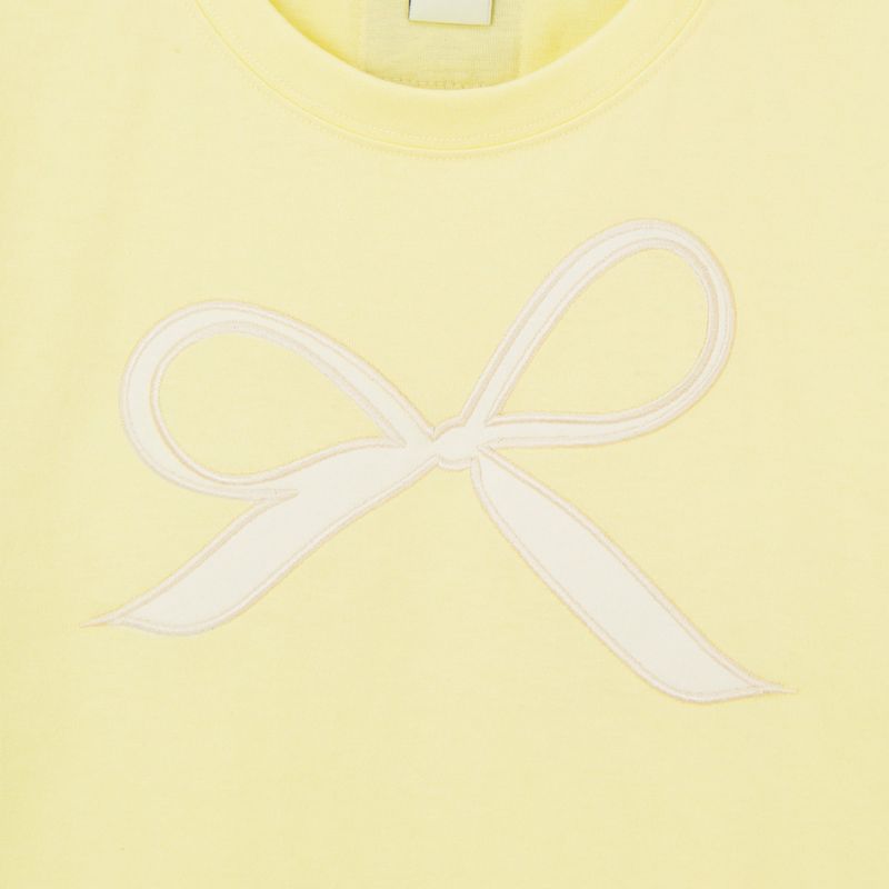 Yellow Ribbon Semi-Crop T-Shrit