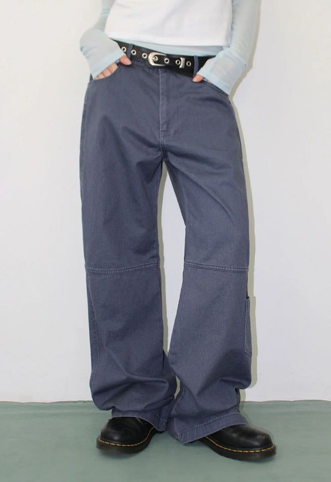 AAKE(アケ)の「VINTAGE DYEING ZIPPER PANTS(Pants)」