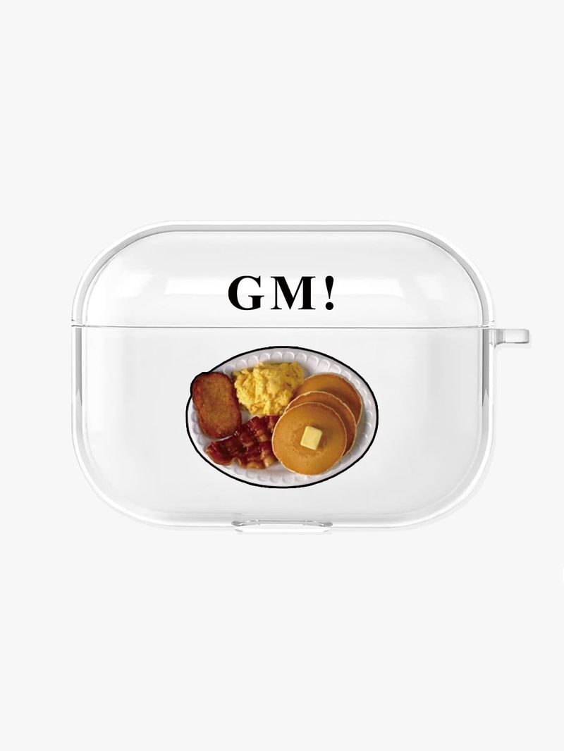 AFTERNOONLIVE(アフタヌーンライブ)の「GM! Airpods Case (for 1,2,3 Pro)(Hats)」