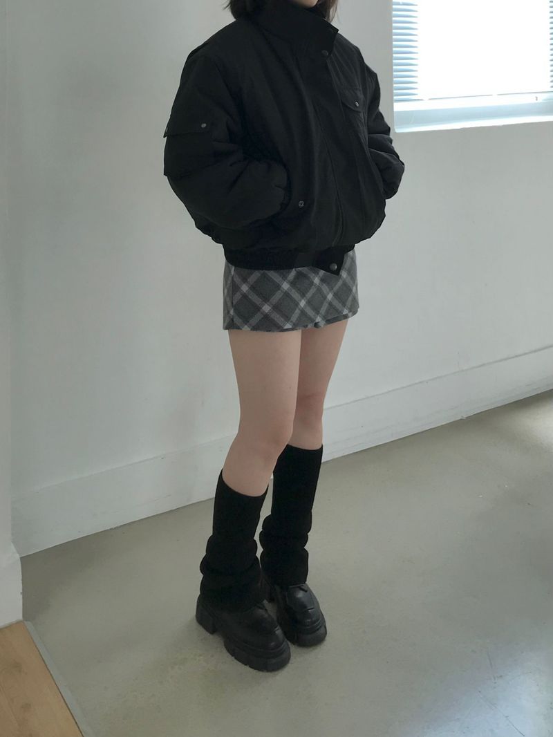 Bender High-Neck Padded Jumper (2 colors)