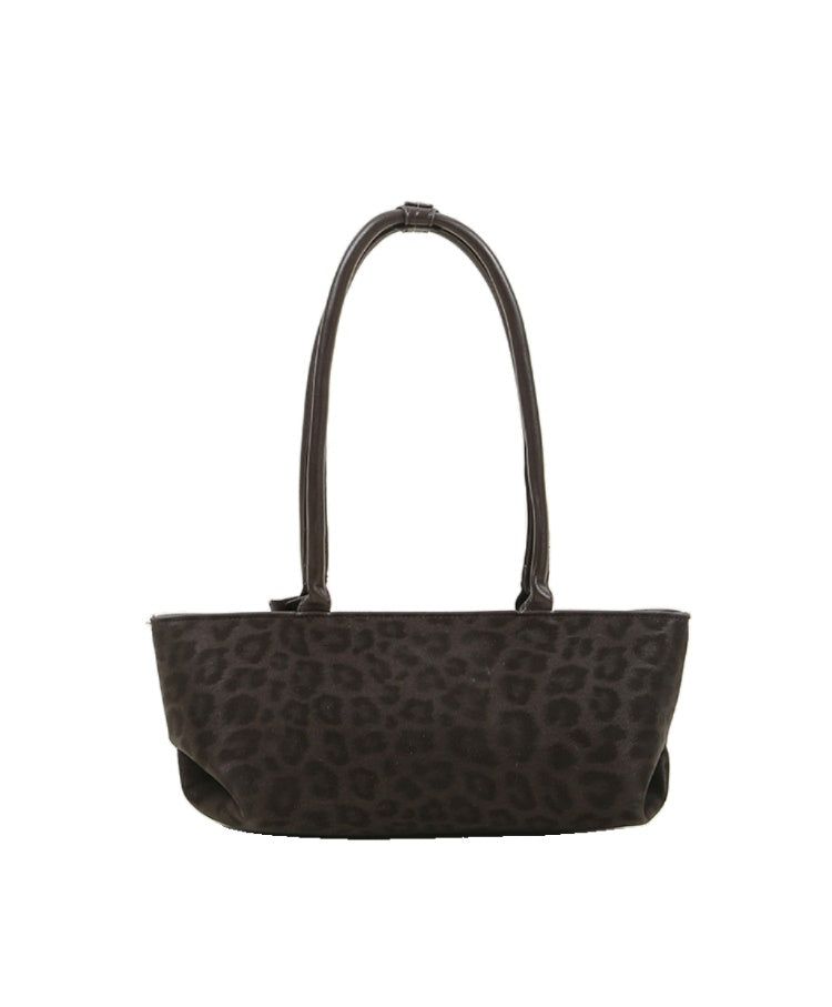 Vera Leopard Belt Shoulder Bag