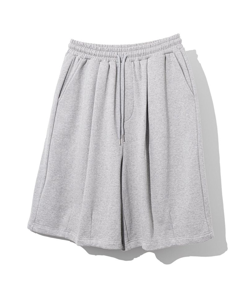 MASSNOUN（マスノウン）の「BERMUDA ONE TUCK BALLOON WIDE SHORT PANTS MSFSP003-GY（Pants）」
