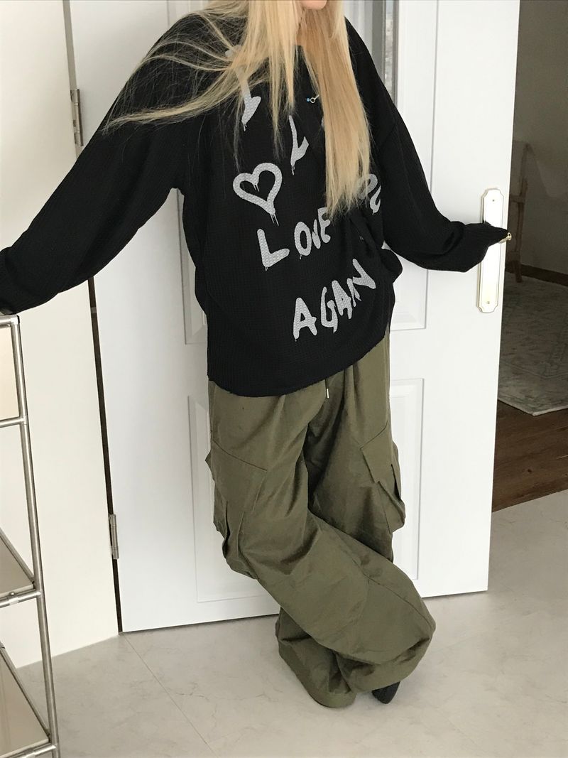 Come true loose-fit knit