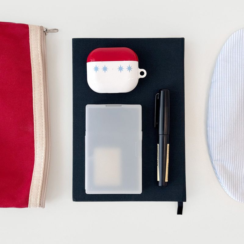 oab twinkle airpods case (red)
