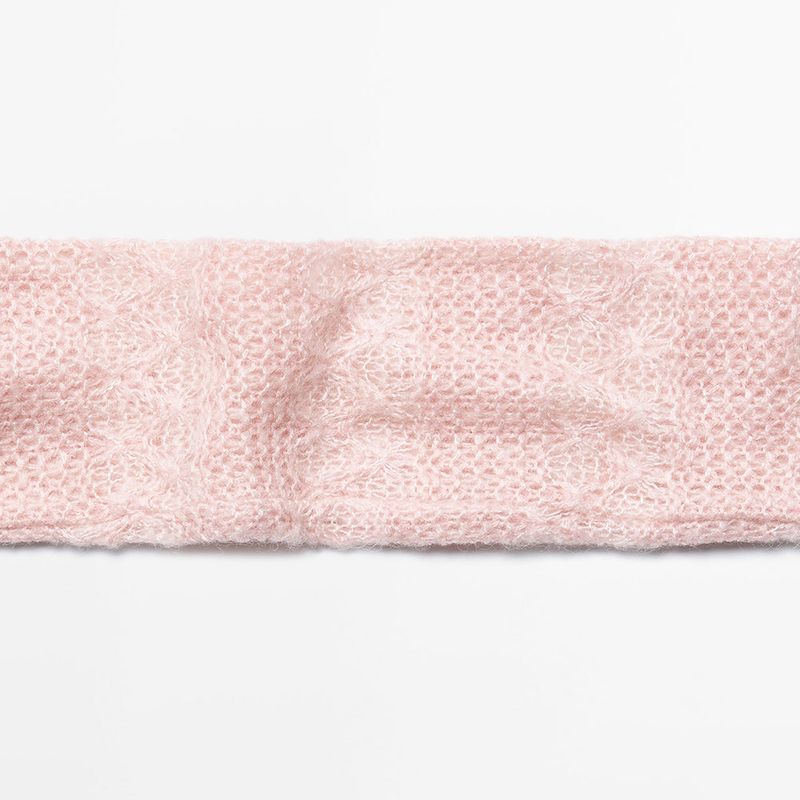 Mini Lace Pink Scarf