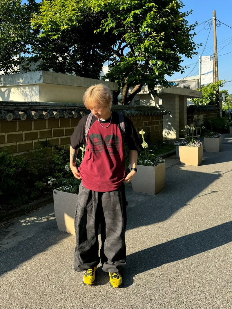 Camoufalge Carpenter Balloon Pants 2C