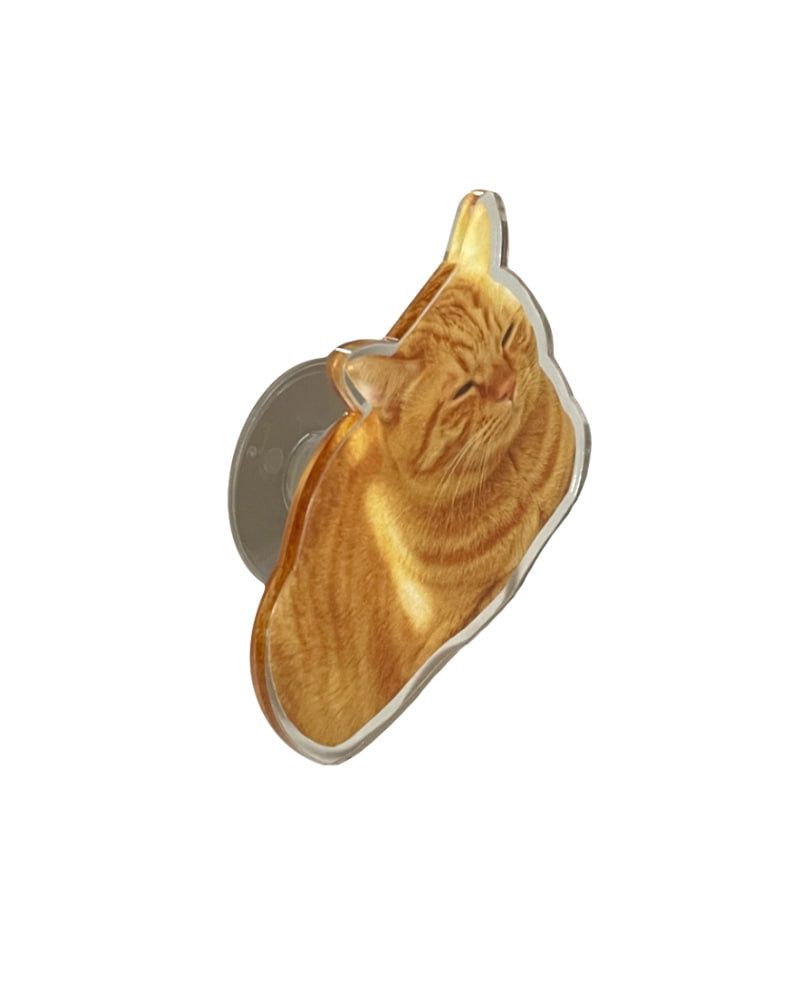 coe studio（シーオーイースタジオ）の「[grip tok] kitty（Smartphone Accessories）」
