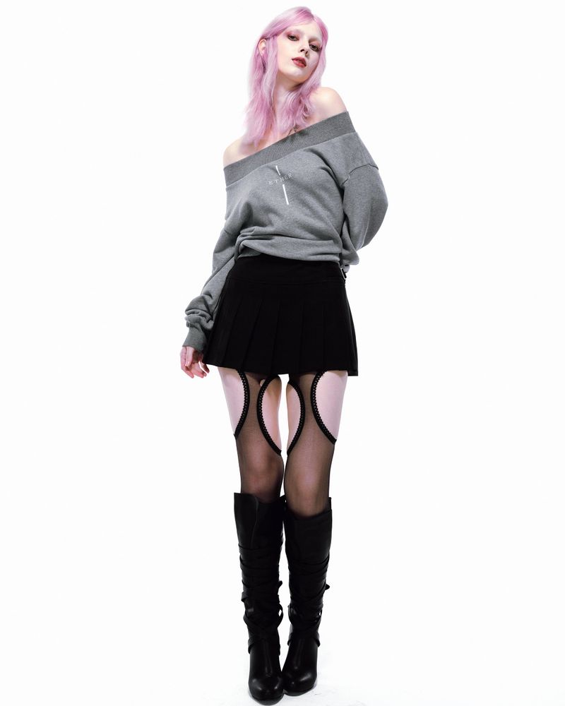 Ether Sanctuary(エーテル サンクチュアリー)の「 Ether Sweatshirt (Grey)(Tops)」