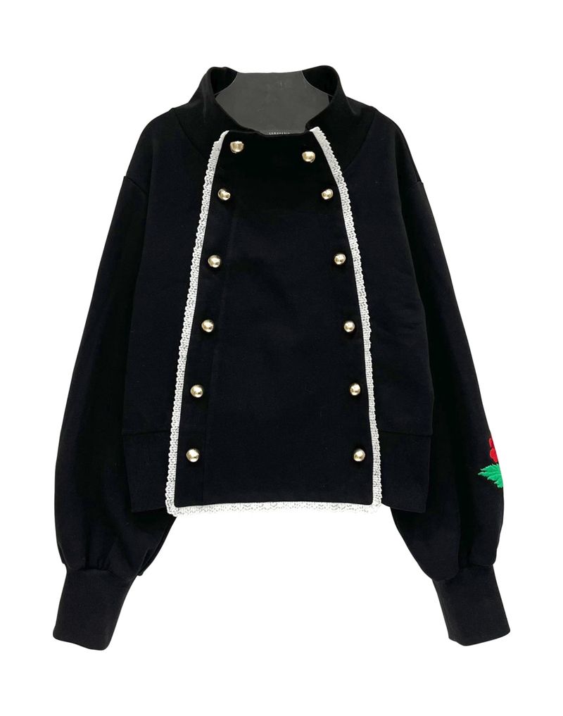 Gold buttoned jacket