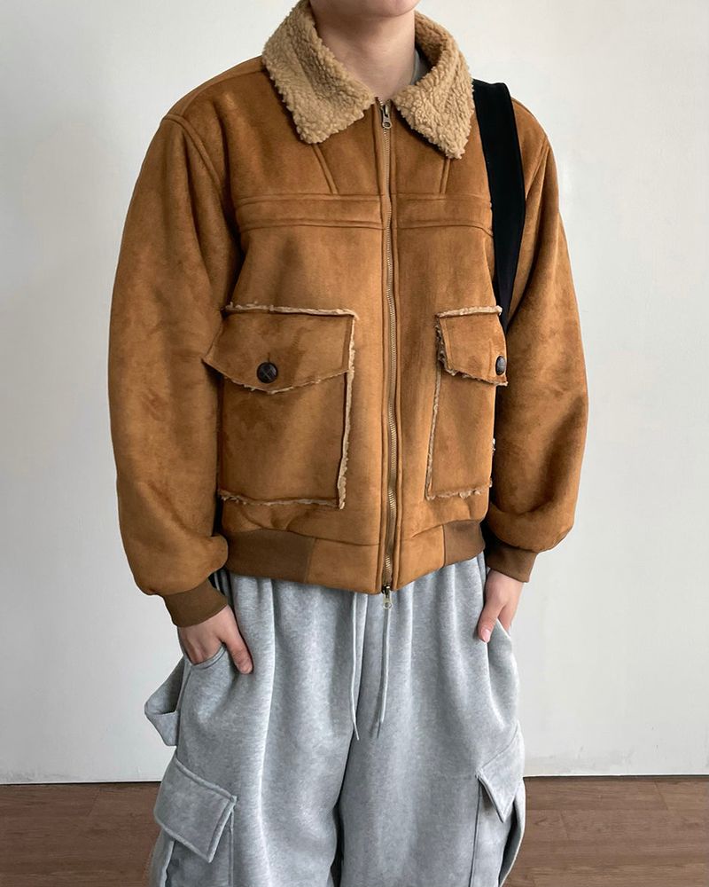 Sable Suede Mustang Jacket