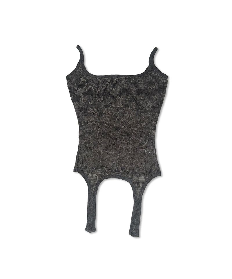 lace garter top (3colors)