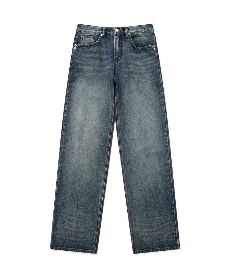 CHUCK（チャック）の「ヴィンテージ ウォッシュド デニムパンツ / CHUCK VINTAGE WASHED DENIM PANTS (BLUE)（Pants）」