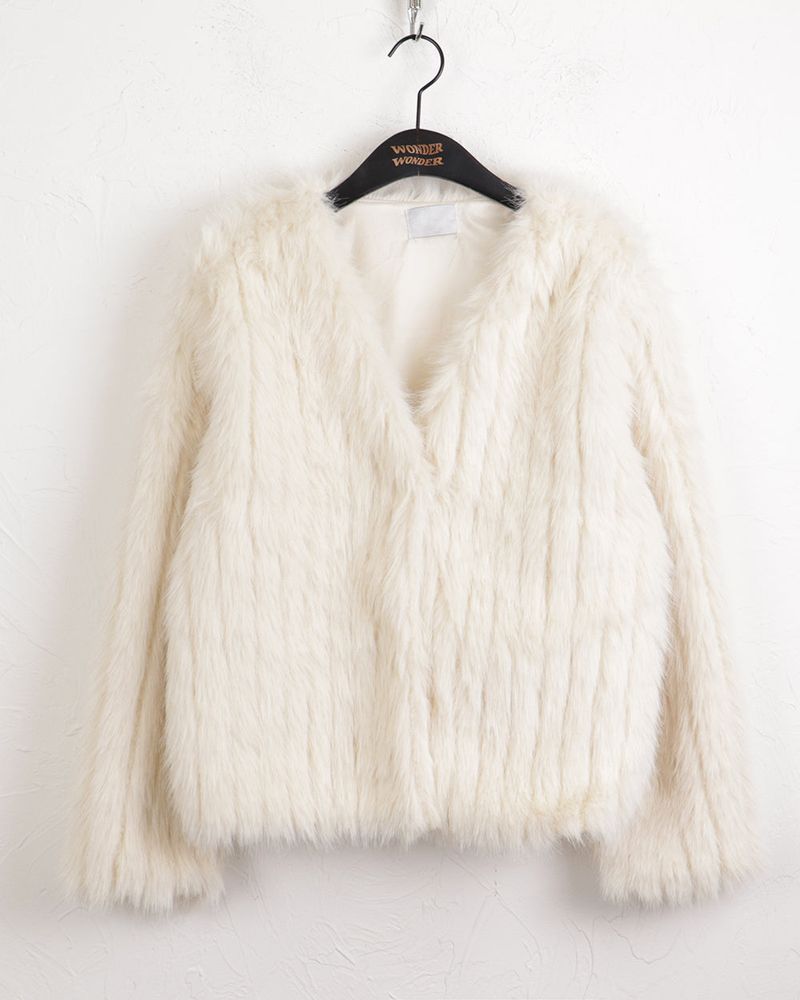 Kalit mink fur long-sleeved jacket