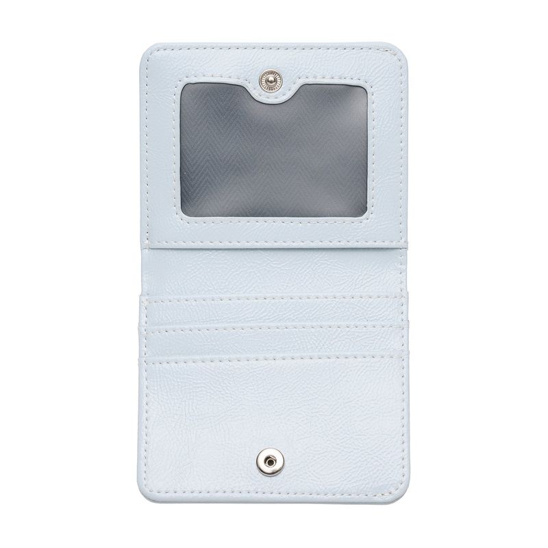 Daisy Photo Slot Half Wallet Bill Card Wallet skyblue