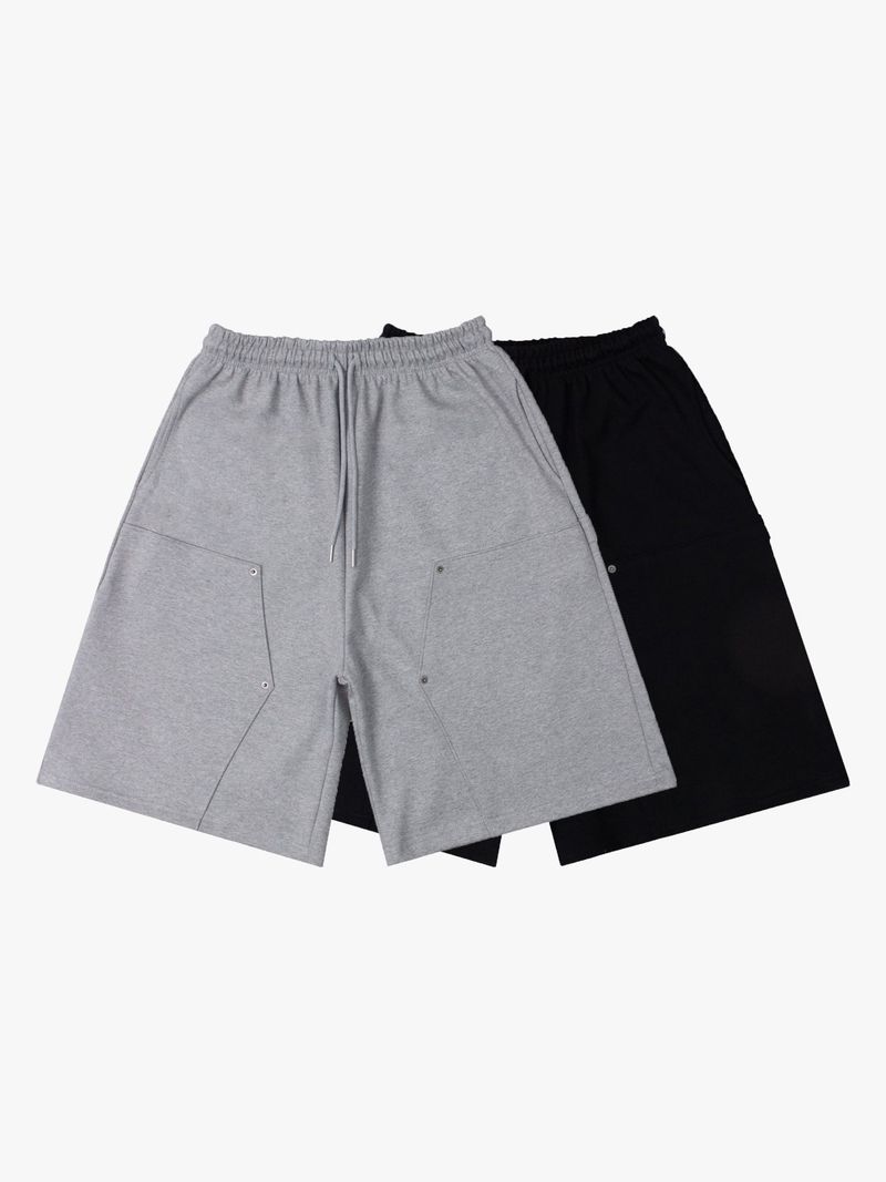 ダブルニーカーペンタースウェットハーフパンツ 2C