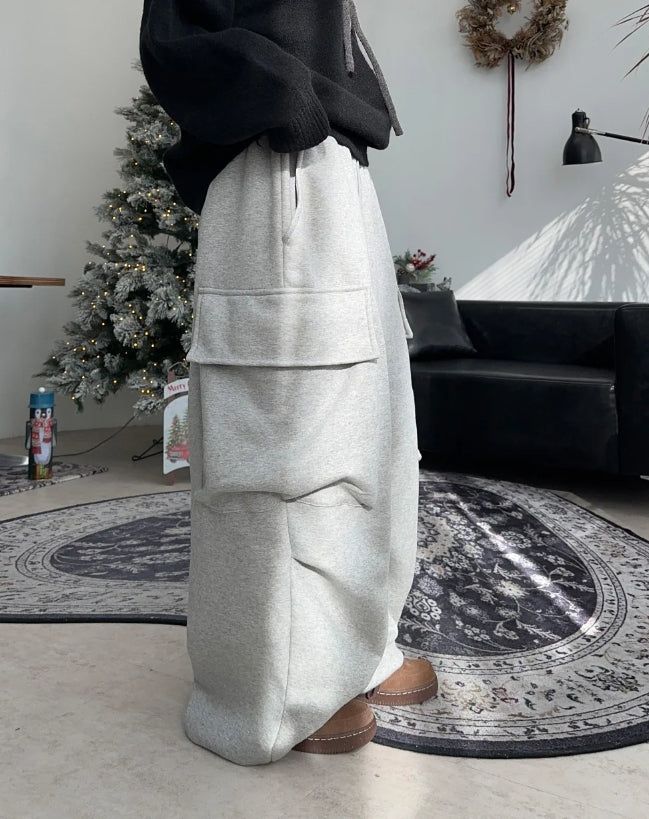Dihen Big Cargo Wide Pants