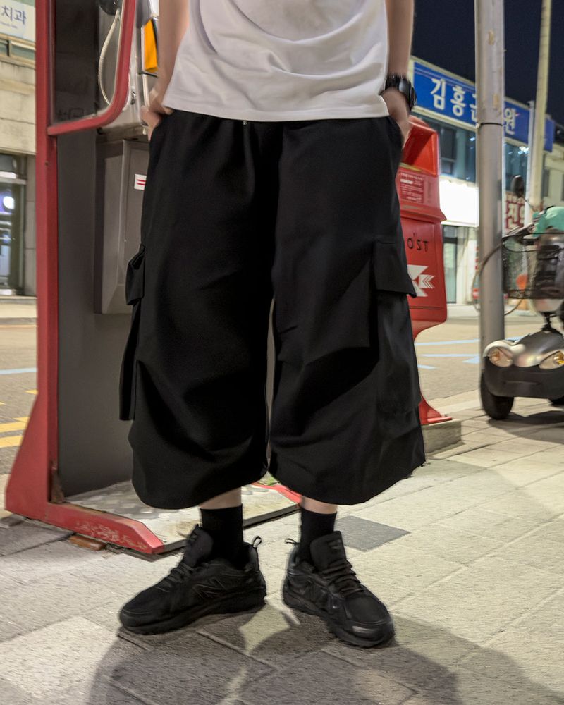 Jorbic 3D Cargo Bermuda Pants
