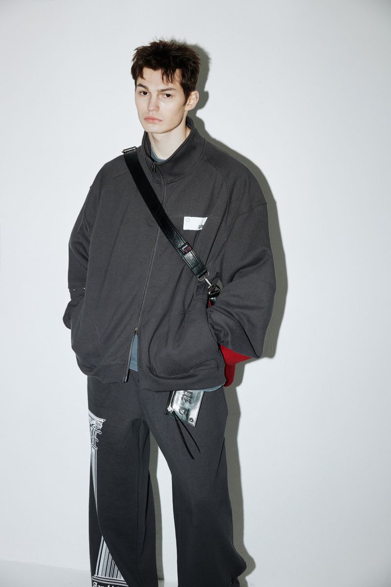 牛革ワックスウォレット (Black)