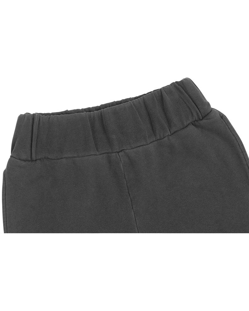 Patch Slim Lounge Pants _ Dark Grey
