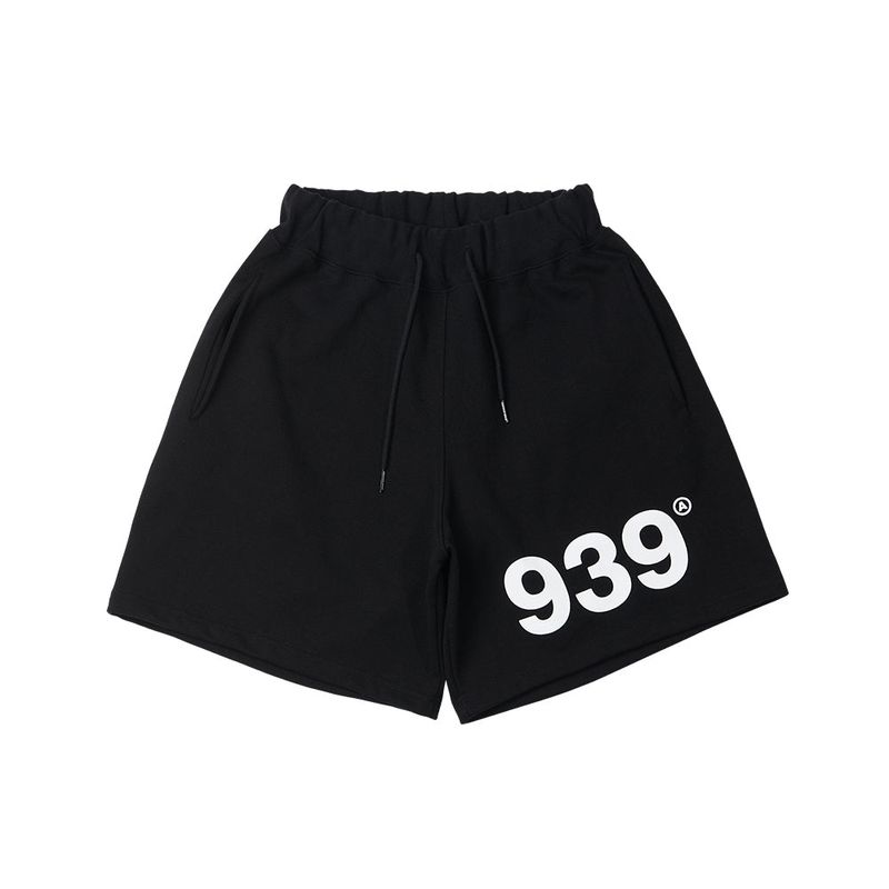 939 LOGO SWEAT SHORTS (BLACK)