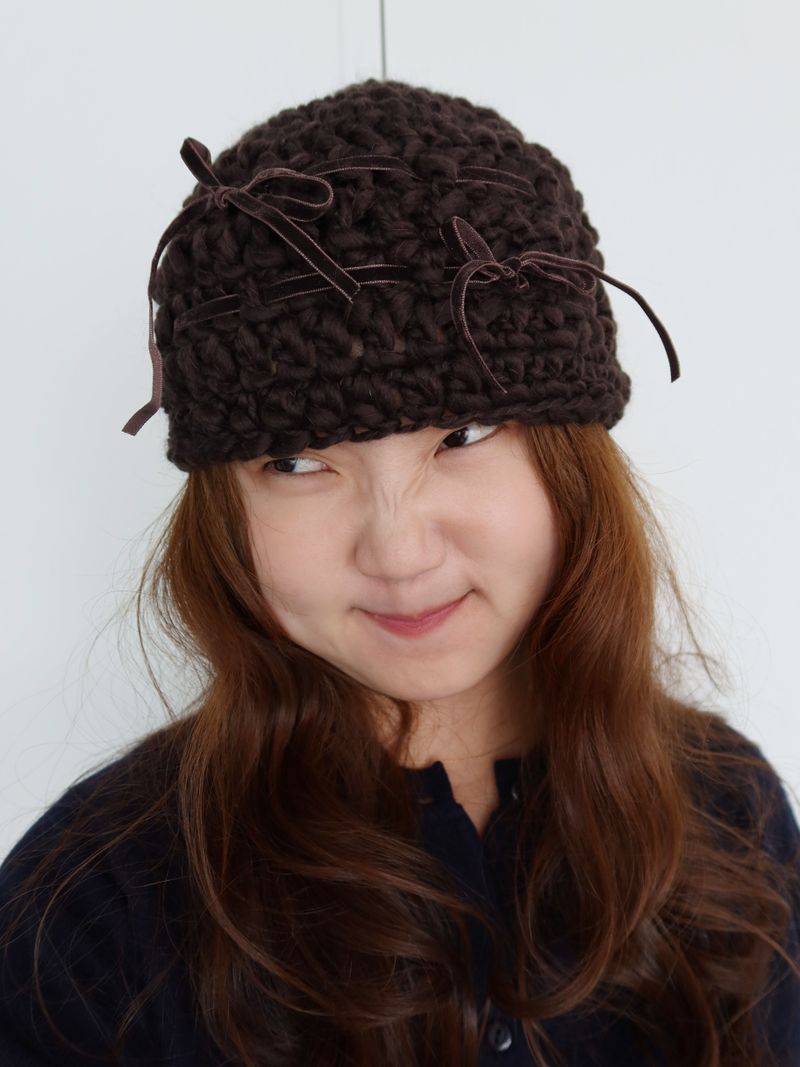 Ribbon beanie short