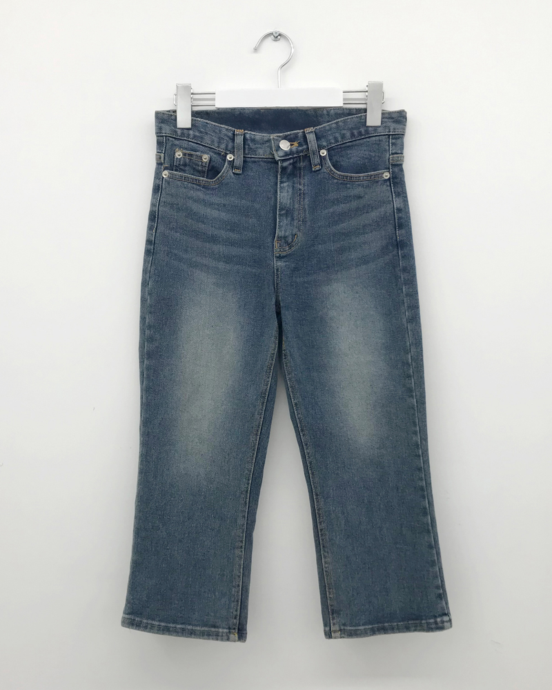 Washed Capri Denim (1color)