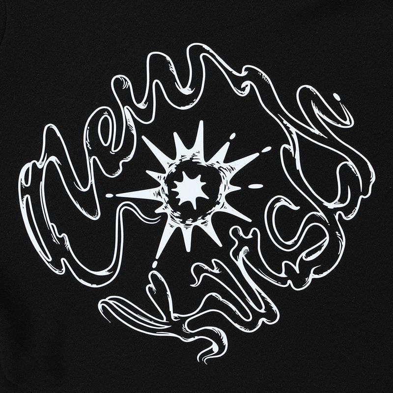 FLUID NEW KITSCH GRAPHIC SHORT SLEEVE (BLACK)