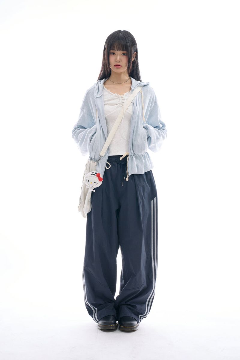 Raucohouse（ラウコハウス）の「Warehouse banding track pants（Pants）」
