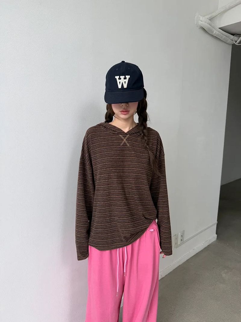 tension stripe hood T