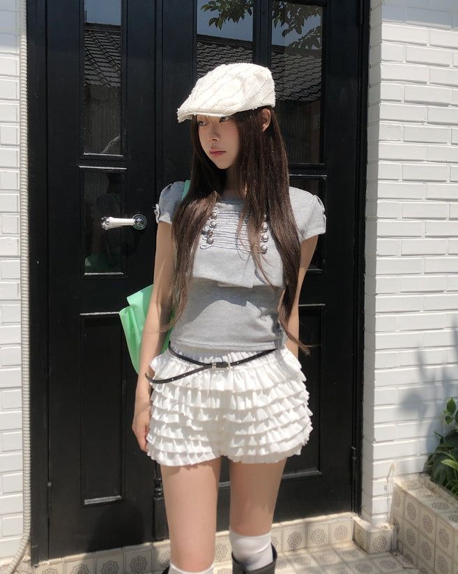 Nak Napoleon Crop Jacket Set
