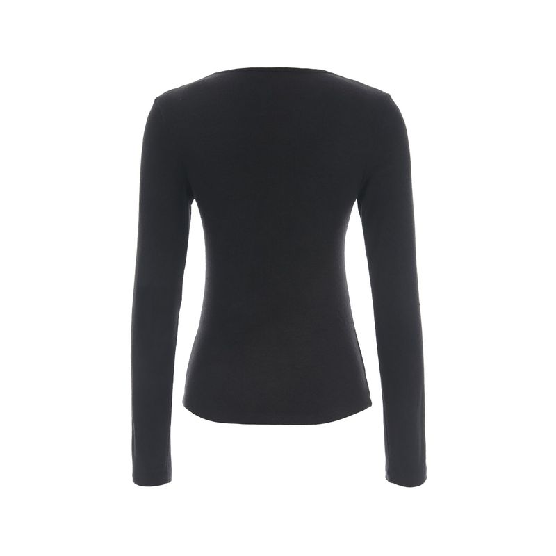 Basic U neck T-shirt 001